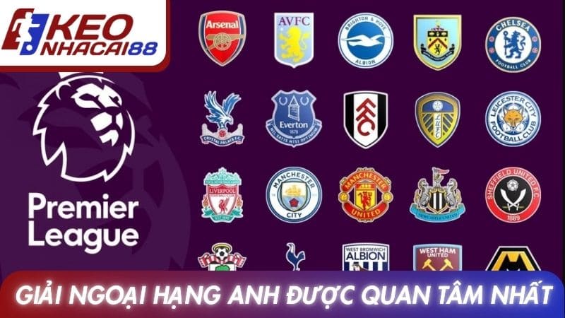 Giải ngoại hạng Anh được quan tâm nhất trên Keonhacai